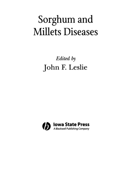 Sorghum and Millets Diseases