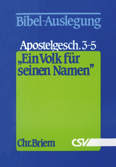 Ein Volk für seinen Namen