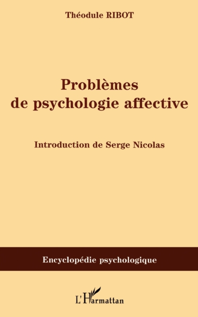 Problèmes de psychologie affective