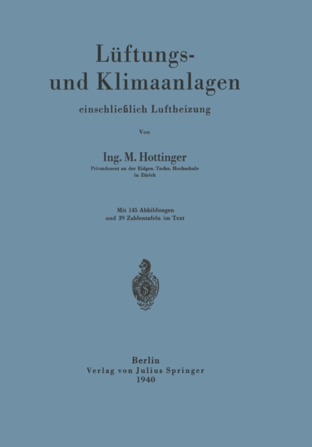 Lüftungs- und Klimaanlagen einschließlich Luftheizung