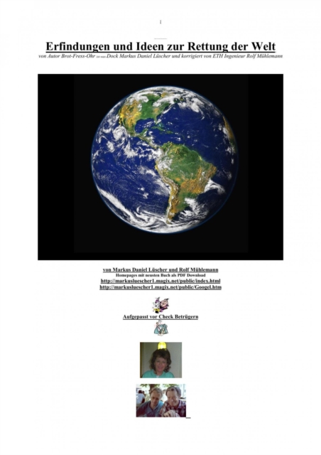 Erfindungen und Ideen zur Rettung der Welt