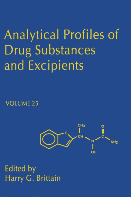 Analytical Profiles of Drug Substances and Excipients