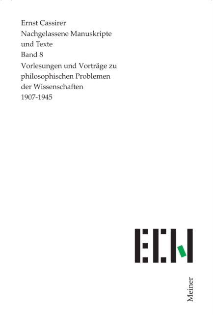 Vorlesungen und Vorträge zu philosophischen Problemen der Wissenschaften