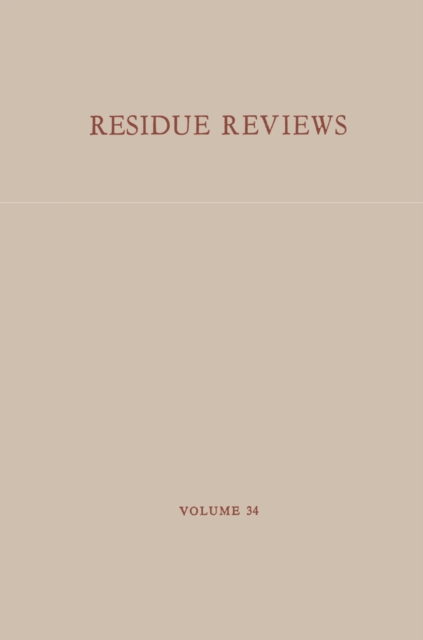 Ruckstande von Pestiziden und anderen Fremdstoffen in Nahrungs- und Futtermitteln