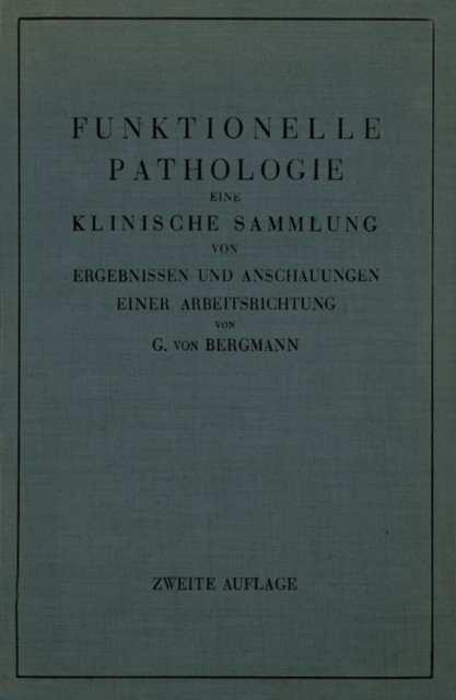 Funktionelle Pathologie