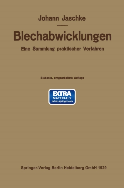 Die Blechabwicklungen