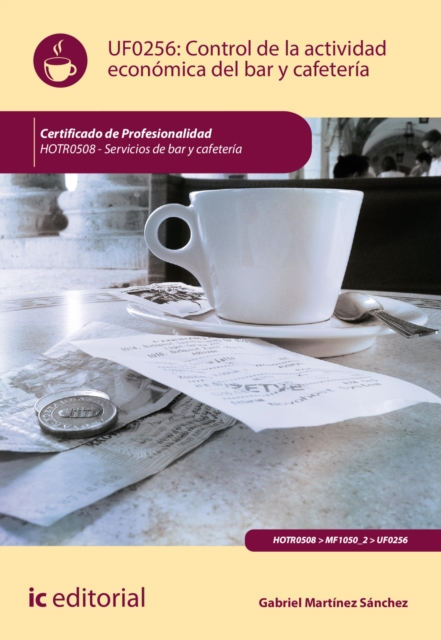 Control de la actividad economica en el bar y cafeteria. HOTR0508