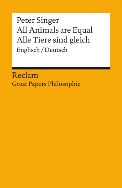 All Animals are Equal / Alle Tiere sind gleich. Englisch/Deutsch