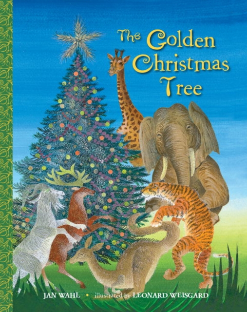 Golden Christmas Tree