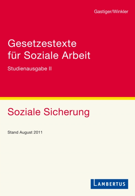 Gesetzestexte für Soziale Arbeit