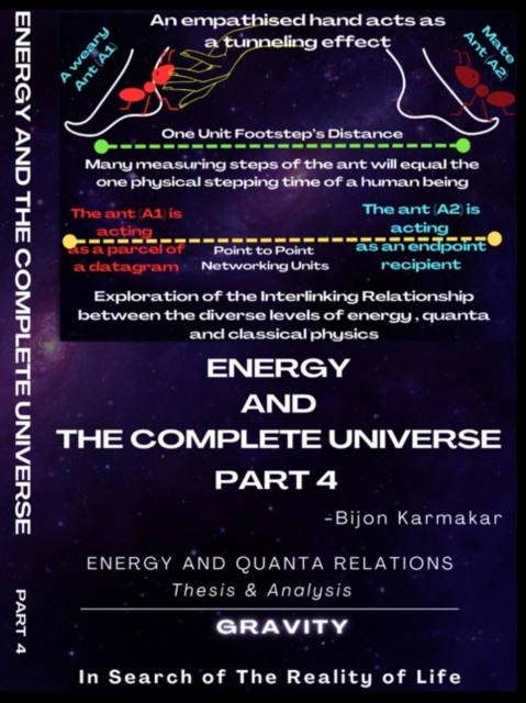 Energy and The Complete Universe. Part 4. Subtitle: Energy and Quanta Relation. (Thesis & Analysis). Gravity.  In Search of The Reality of Life!
