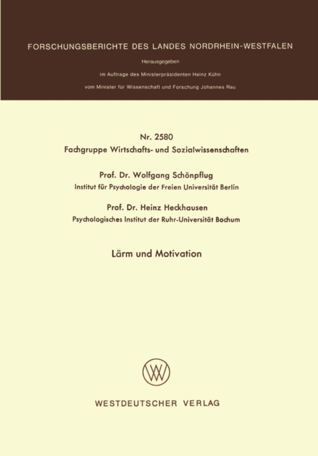 Lärm und Motivation