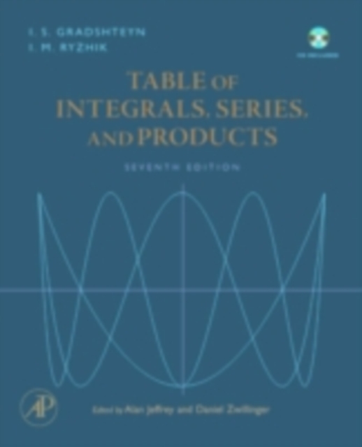 Table of Integrals, Series, and Products