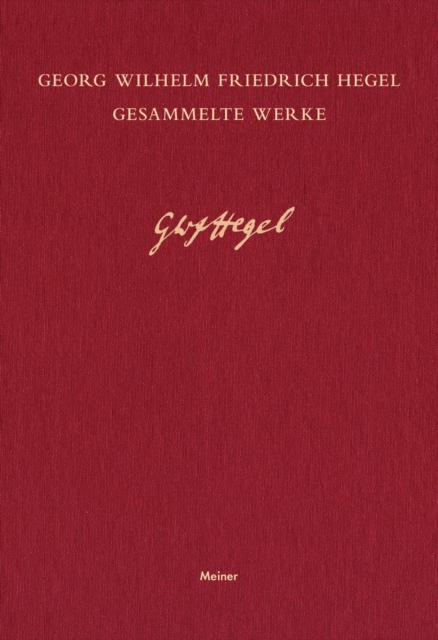 Frühe Schriften I
