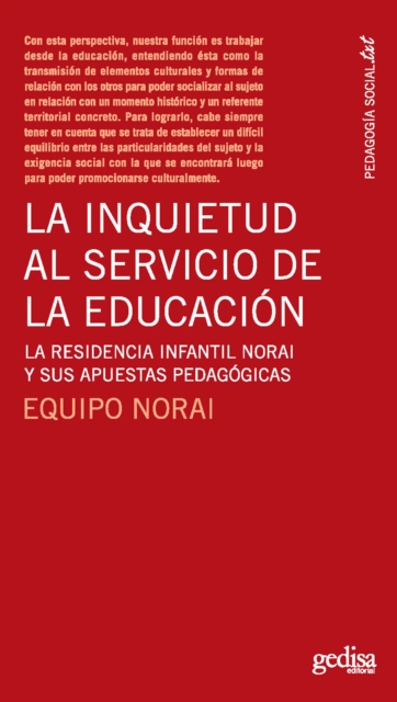 La inquietud al servicio de la educación