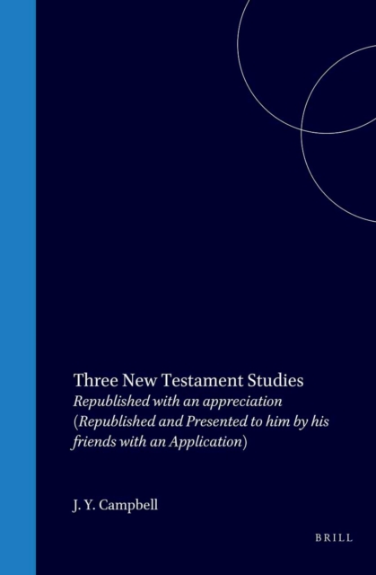Three New Testament studies