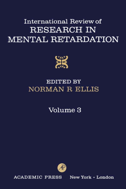 International Review of Research in Mental Retardation