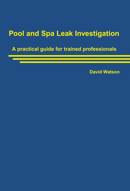 Pool and Spa Leak Investigation