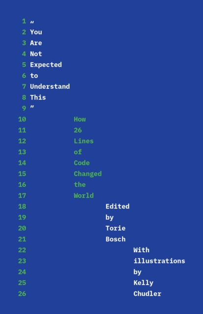 &quote;You Are Not Expected to Understand This&quote;