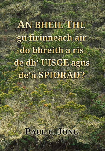 Bheil Thu gu firinneach air do bhreith a ris de dh' Uisge agus de'n Spiorad?