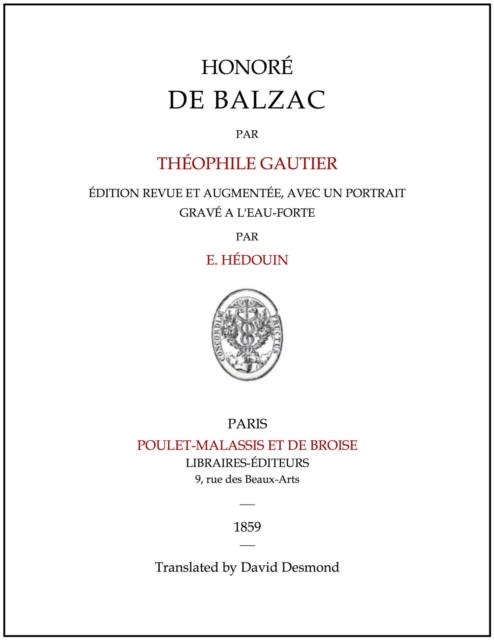 Honore de Balzac