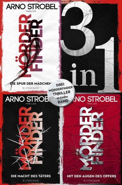 Die Spur der Mädchen / Die Macht des Täters / Mit den Augen des Opfers – Drei »Mörderfinder«-Thriller in einem Band