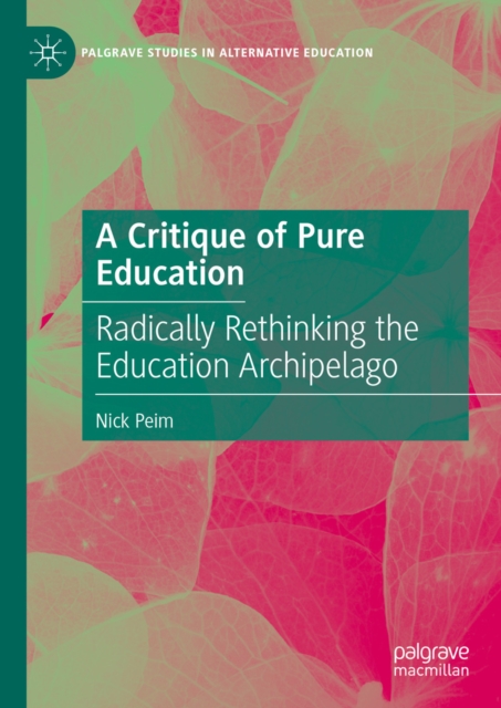 Critique of Pure Education