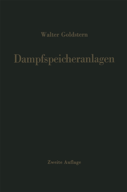 Dampfspeicheranlagen