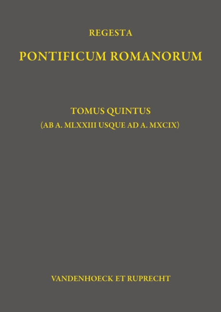 Regesta Pontificum Romanorum