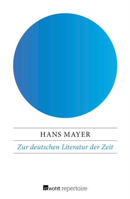 Zur deutschen Literatur der Zeit