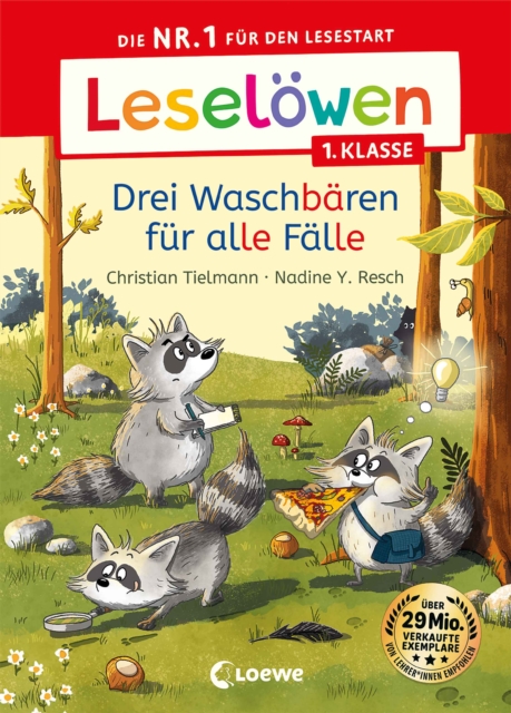 Leselowen 1. Klasse - Drei Waschbaren fur alle Falle
