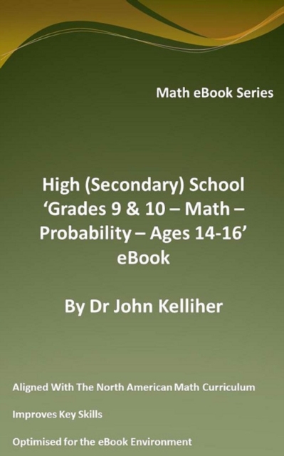 High (Secondary) School 'Grades 9 & 10 - Math - Probability - Ages 14-16' eBook