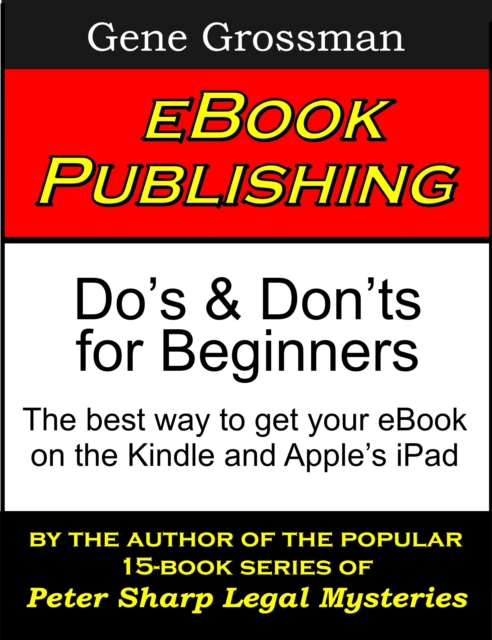eBook Publishing: Do's & Don'ts for Beginners