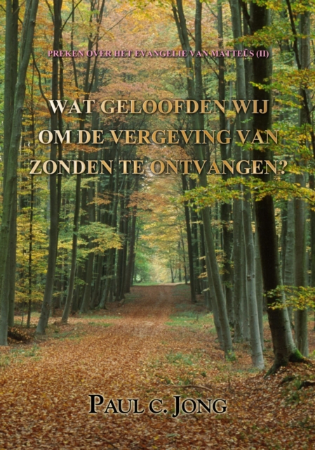 Preken Over Het Evangelie Van Matteus (II) - Wat Geloofden Wij Om De Vergeving Van Zonden Te Ontvangen?
