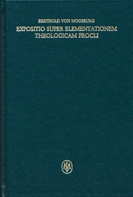 Expositio super elementationem theologicam Procli