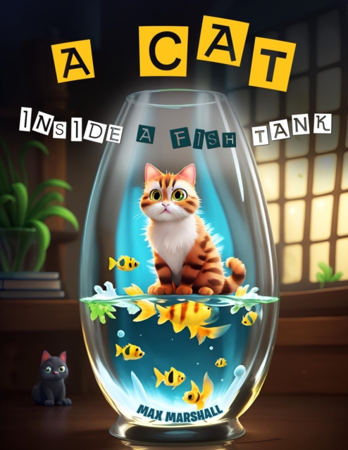 Cat Inside a Fish Tank