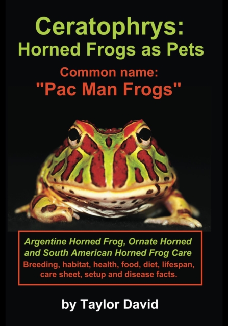Ceratophrys: Horned Frogs as Pets: Common name: &quote;Pac Man Frogs&quote;