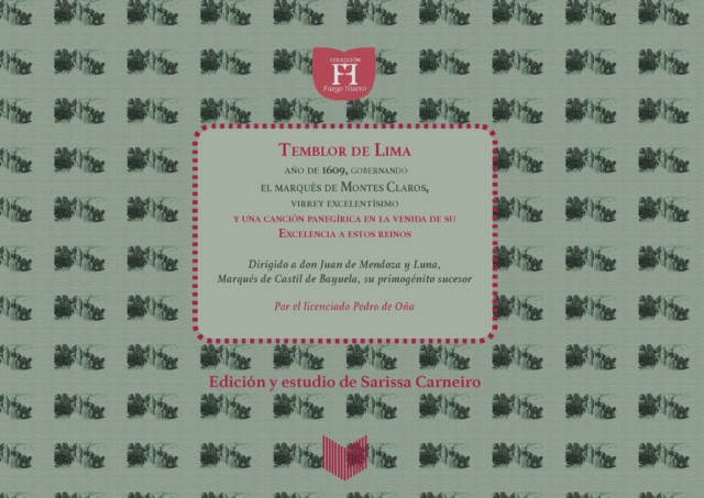 Temblor de Lima y otros poemas al marqués de Montesclaros, virrey del Perú (1607-1615)