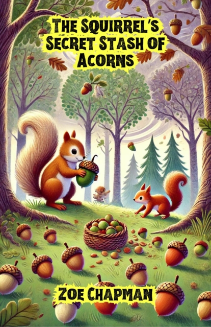 Squirrel's Secret Stash of Acorns