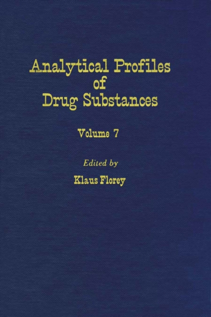 Profiles of Drug Substances, Excipients and Related Methodology