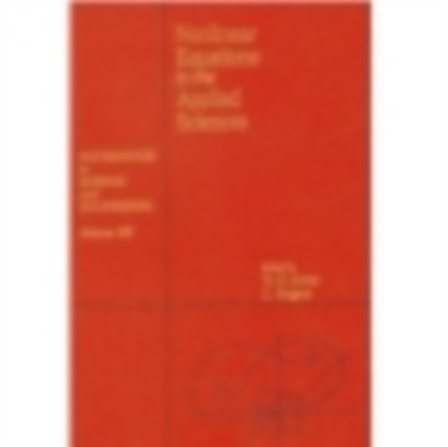 Nonlinear Equations in the Applied Sciences