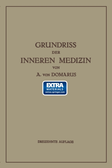 Grundriß der inneren Medizin