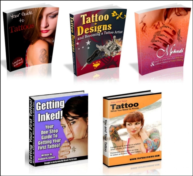 5 Ebooks: Alles Wissenswerte über Tattoos.