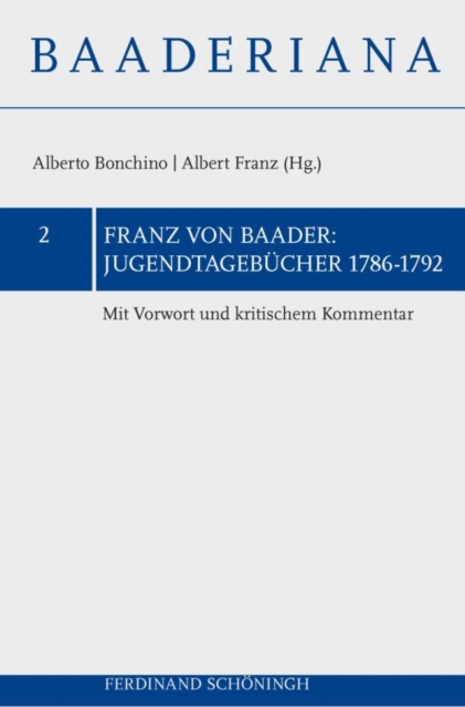Jugendtagebücher 1786–1793