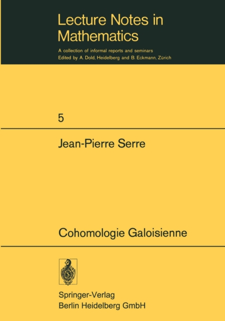 Cohomologie Galoisienne