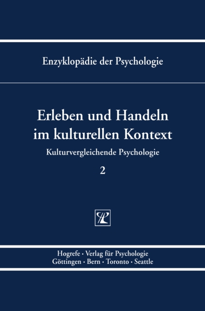 Erleben und Handeln im kulturellen Kontext
