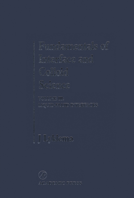 Fundamentals of Interface and Colloid Science