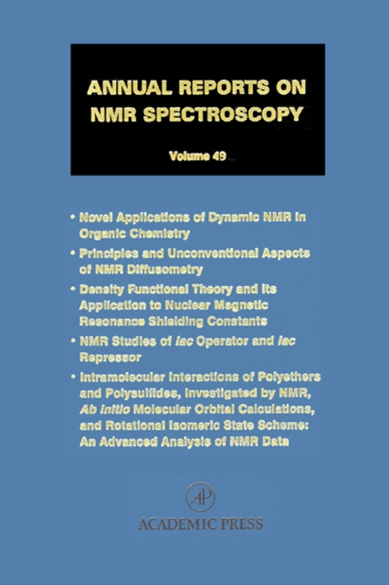 Annual Reports on NMR Spectroscopy