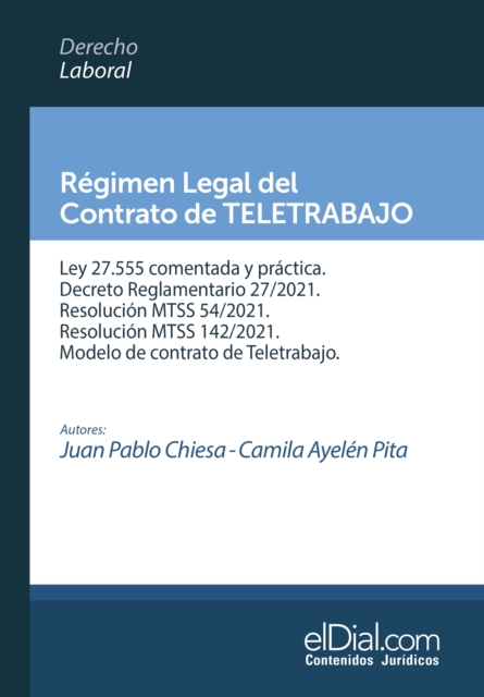Régimen Legal del Contrato de Teletrabajo