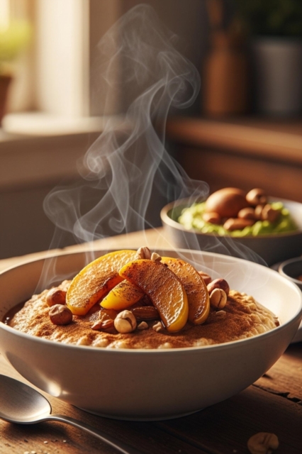 Porridge Caramelized Apples Recipe